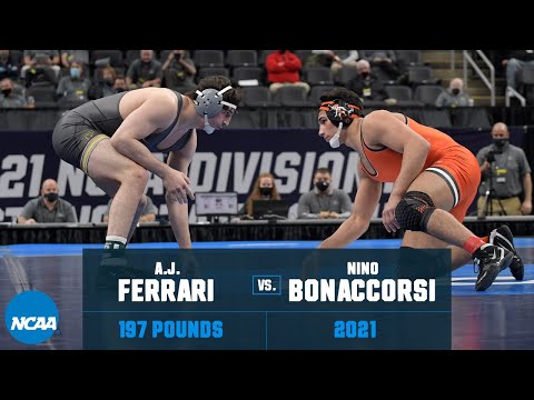 AJ Ferrari vs. Nino Bonaccorsi: 2021 NCAA Title (197 lbs.)