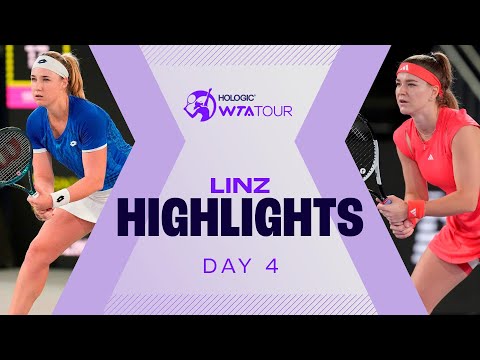 Blinkova, Muchova & more on Day 4 in Linz | WTA Match Highlights