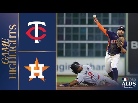 Twins vs. Astros ALDS Game 2 Highlights (10/8/23) | MLB Highlights