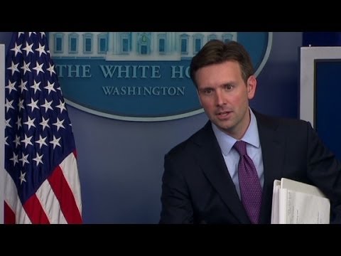 New press secretary scolded during White House briefing