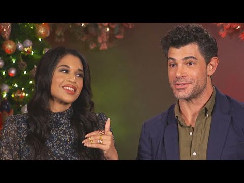 The Truth About Christmas Co-Stars Kali Hawk and Damon Dayoub Hilariously Jab Each Other