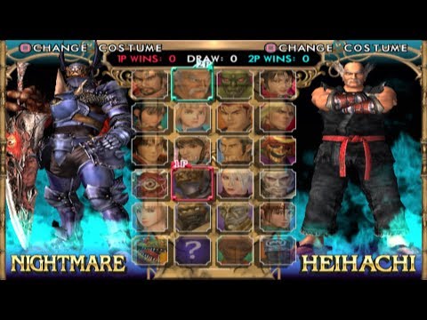 SoulCalibur 2 All Characters [PS2]