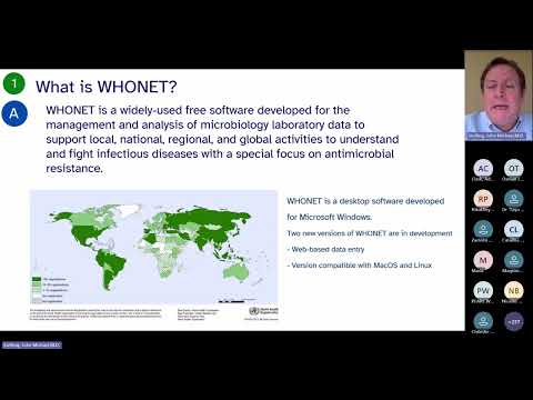 WHONET Installation, Configuration, and Data Entry