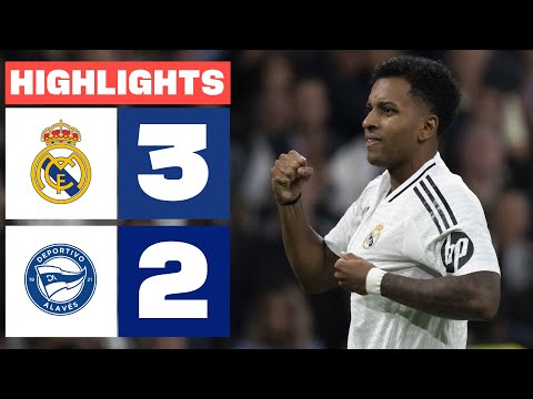 REAL MADRID 3 - 2 DEPORTIVO ALAVÉS | RESUMEN LALIGA EA SPORTS