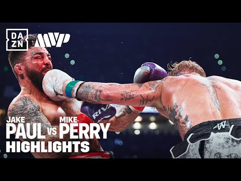 FIGHT HIGHLIGHTS | JAKE PAUL VS MIKE PERRY