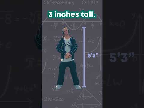 FORTNITE EMINEM Real Height #shorts #didyouknowthat