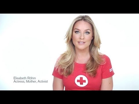 American Red Cross Celebrity Ambassador, Elisabeth Röhm, Inspires Mothers to Prepare Their Families