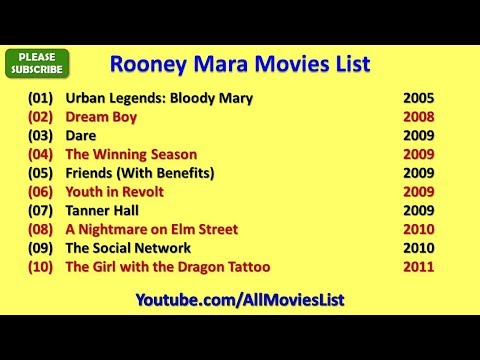 Rooney Mara Movies List