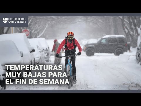 Estas son las zonas donde habrá riesgo por frío intenso este fin de semana en EEUU