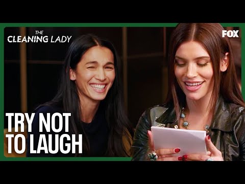 Try Not To Laugh Challenge Ft. Élodie Yung & Eva De Dominici | The Cleaning Lady