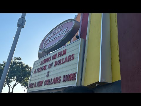 THE NEW BEVERLY CINEMA in LOS ANGELES! (July 25, 2023)