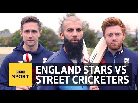 Can England's Moeen Ali, Jonny Bairstow & Chris Woakes play street cricket? | BBC Sport