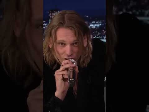 This clip of Jamie Campbell Bower singing #AboutDamnTime by Lizzo in his #Vecna voice is EVERYTHING!