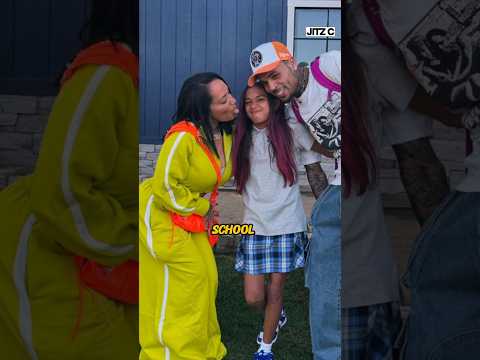 Chris Brown and Nia Guzman Celebrate Daughter Royalty's First Day of 5th Grade.