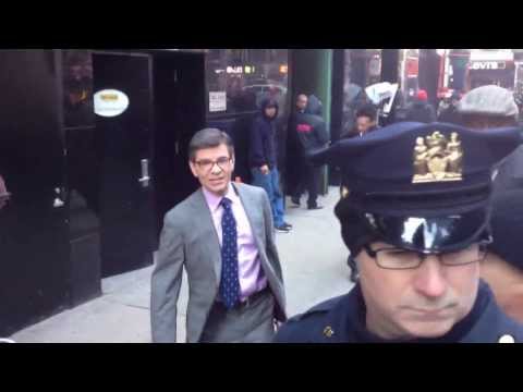 George Stephanopoulos leaving GMA after another show in NYC