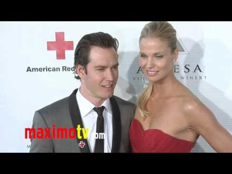 MARK-PAUL GOSSELAAR & Catriona McGinn at Red Cross "RED TIE AFFAIR" 2011