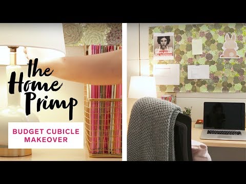 How to update your office cubicle for under $50 | The Home Primp