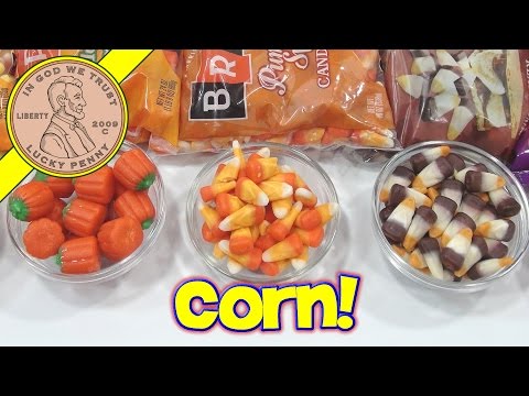 Brachs Candy Corns, S'mores, Pumpkin Spice, Pumpkin & Starburst