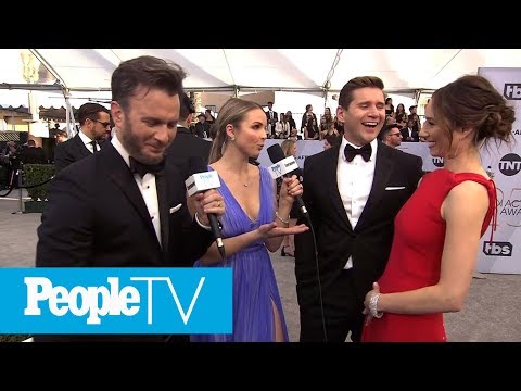 Allen Leech Reveals The Romantic Story Of How He Met His Wife At An EW Party! | PeopleTV