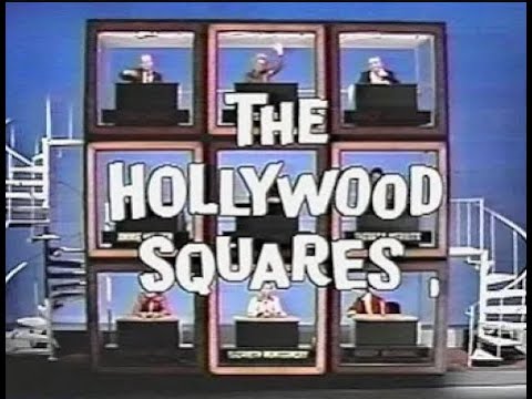 Hollywood Squares - Vincent Price, Glenn Ford, Bill Bixby, Rose Marie, Jane Wyman...