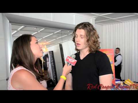 Alex Saxon at Red Carpet Events LA's 2013 #TeenChoice Gift Suite @saxonalex