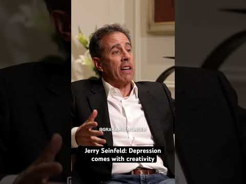 Jerry Seinfeld on the link between depression and creativity #jerryseinfeld #comedy #creativity