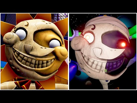 Five Nights at Freddy's: Security Breach - Sun & Moon Boss Fight (PS5)