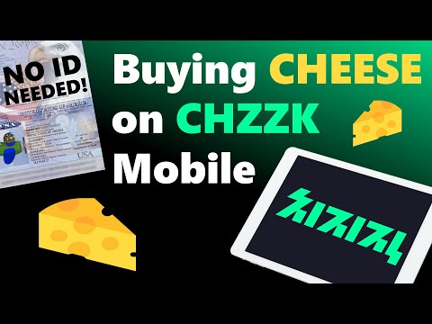 Buying Cheese on CHZZK Mobile - A Guide for Foreigners