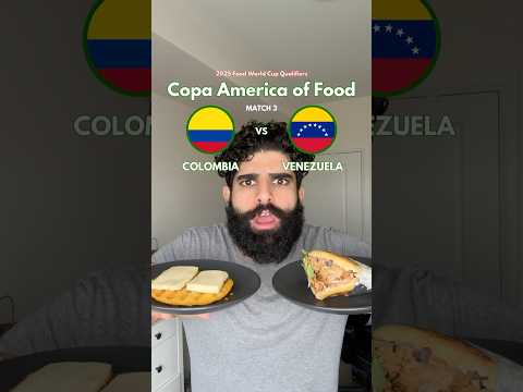 COLOMBIA VS VENEZUELA - Copa America of Food