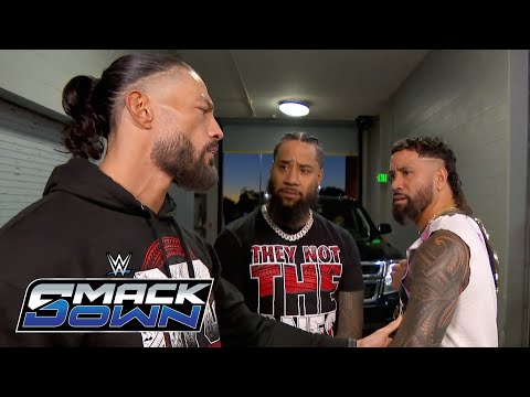 Jey Uso has a tense exchange with Roman Reigns: SmackDown highlights, Oct. 18, 2024