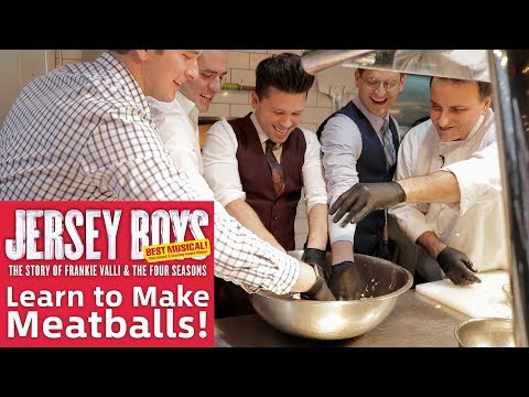 JERSEY BOYS Make Meatballs at Mangia Nashville | TPAC TV