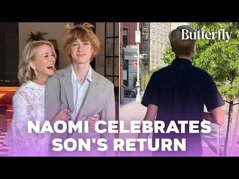 Naomi Watts Shares Photo of Son Sasha with Sweet Message: 'He's Back. My Heart is Pounding'