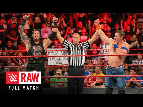 FULL MATCH: John Cena & Roman Reigns vs. The Miz & Samoa Joe: Raw, August 21, 2017