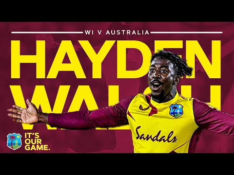 What a Series! | Every Hayden Walsh Jr Wicket v Australia | West Indies