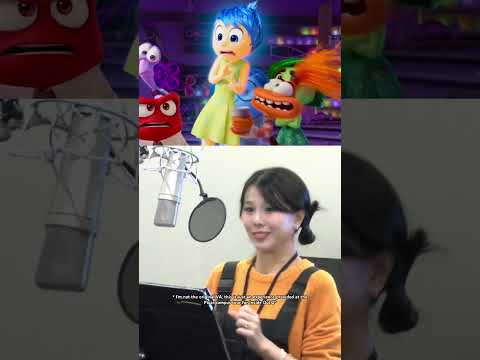 I tried Voice Acting for a scene in Inside Out 2! #disney #pixar #insideout2