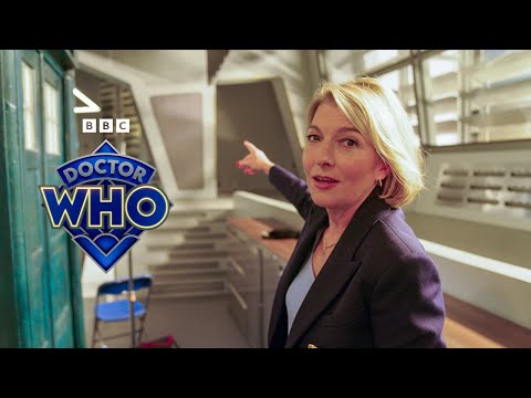 Jemma Redgrave's UNIT Set Tour | Behind the Scenes | Doctor Who