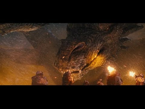 Godzilla: King of the Monsters (2019) King Ghidorah First Contact Scene