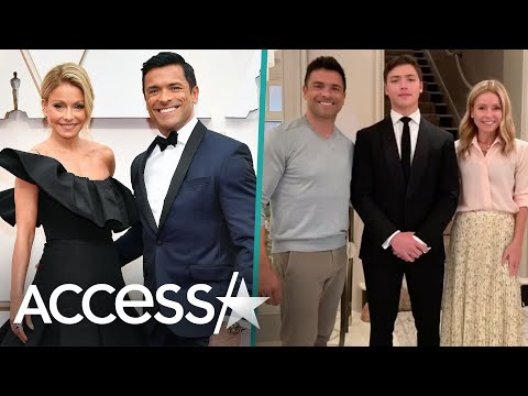 Kelly Ripa’s Son Joaquin Wears Mark Consuelos Tux To Prom