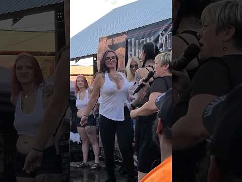 2023 Laconia Bike Week Wet T Shirt Contest Winner