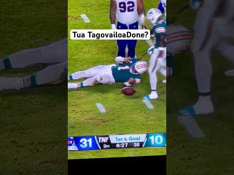 Tua Tagovailoa HEAD INJURY NFL DOLPHINS BILLS THURSDAY NIGHT FOOTBALL 9/12/24