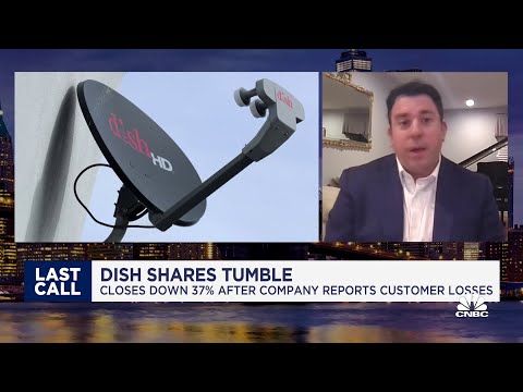 Dish shares tumble 37% after reported customer loss