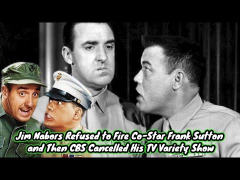 Jim Nabors Refused to Fire Co-Star Frank Sutton and Then CBS Cancelled His TV Variety Show