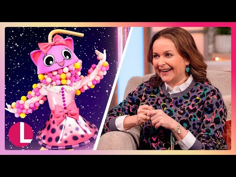 Unmasking The Masked Singer's Bubble Tea! Its Ab Fab's Julia Sawalha | Lorraine