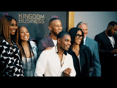 Kirk Franklin, Yolanda Adams & The Kingdom Business Cast Shine At The Premiere Of Their New Series