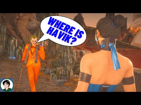 The Joker Asking Kitana About Havik - Mortal Kombat 11