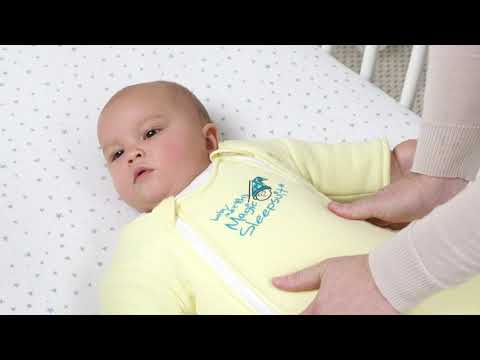 Baby Merlin's Magic Sleepsuit - 100% Cotton Baby Transition Swaddle