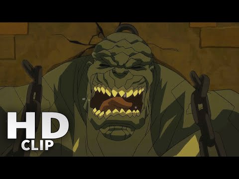 Batman Rips Out Killer Croc Tail | Son of Batman