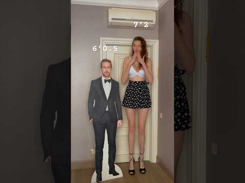 Ryan Gosling comparison#shorts #viral #trend #ryangosling #height #comparison #heels #tallgirl #cute