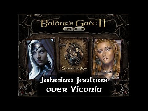 Jaheira jealous over Viconia (Baldur's Gate II dialog) - Fully voiced