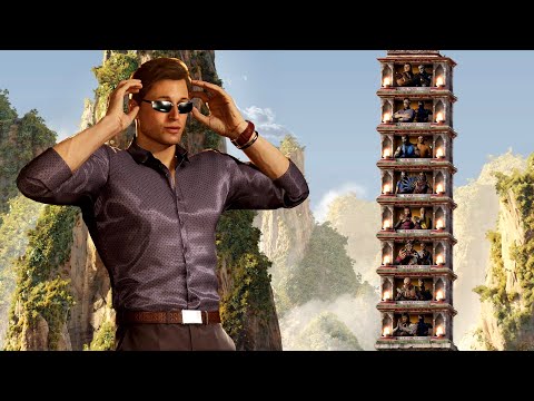 Mortal Kombat 1 - Johnny Cage Klassic Tower (VERY HARD) NO MATCHES LOST